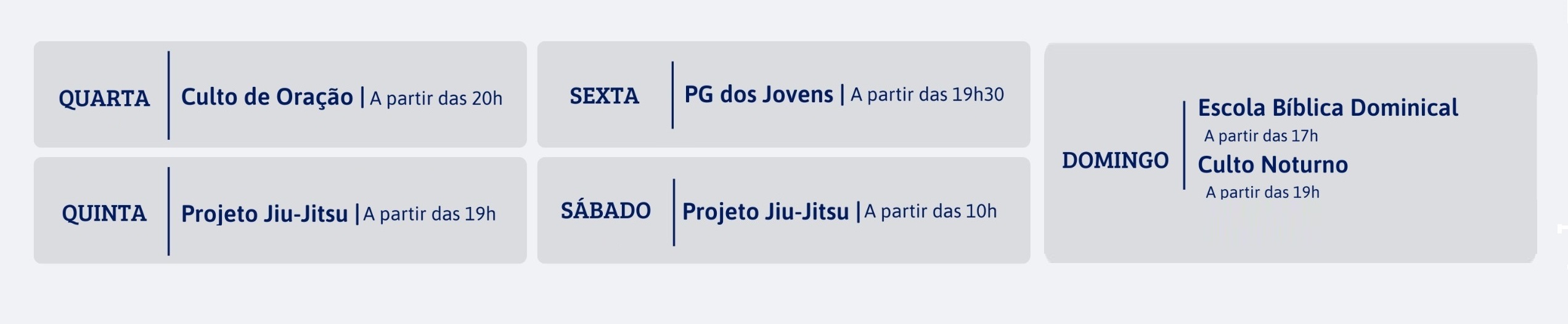 Agenda Semanal